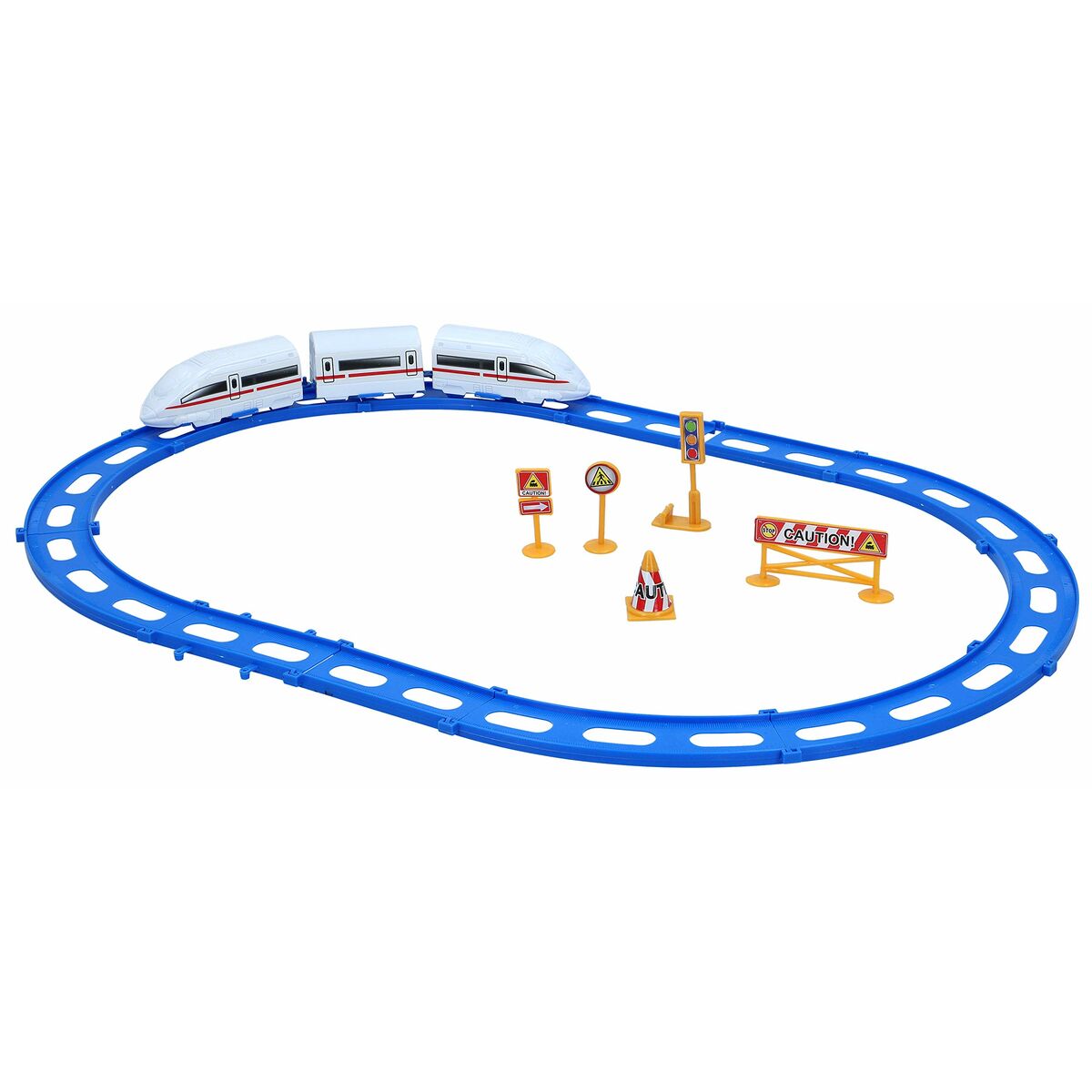 Train met circuit Speed & Go 20 Onderdelen 56 cm